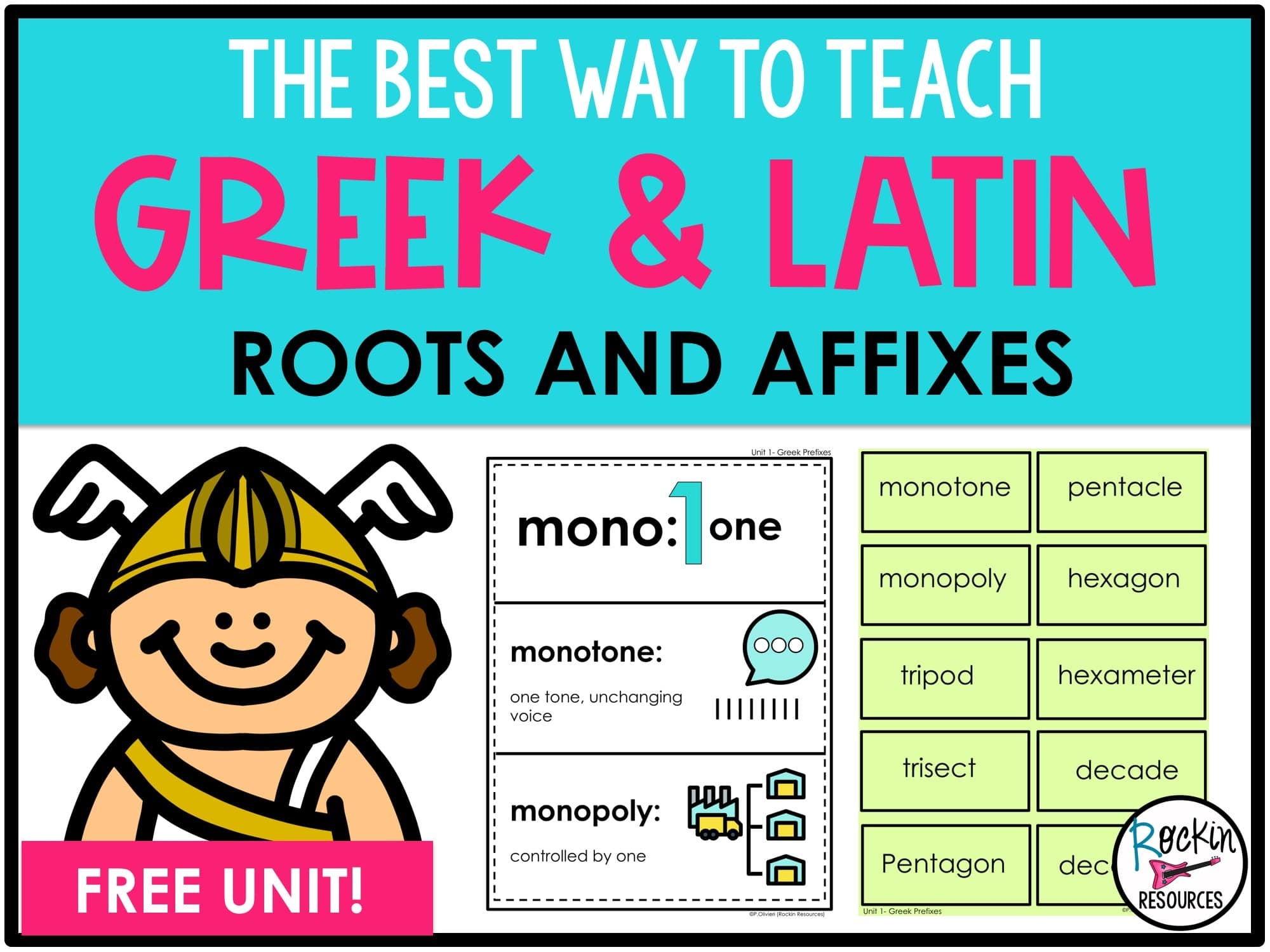The Best Way To Teach Greek And Latin Roots And Affixes Rockin Resources