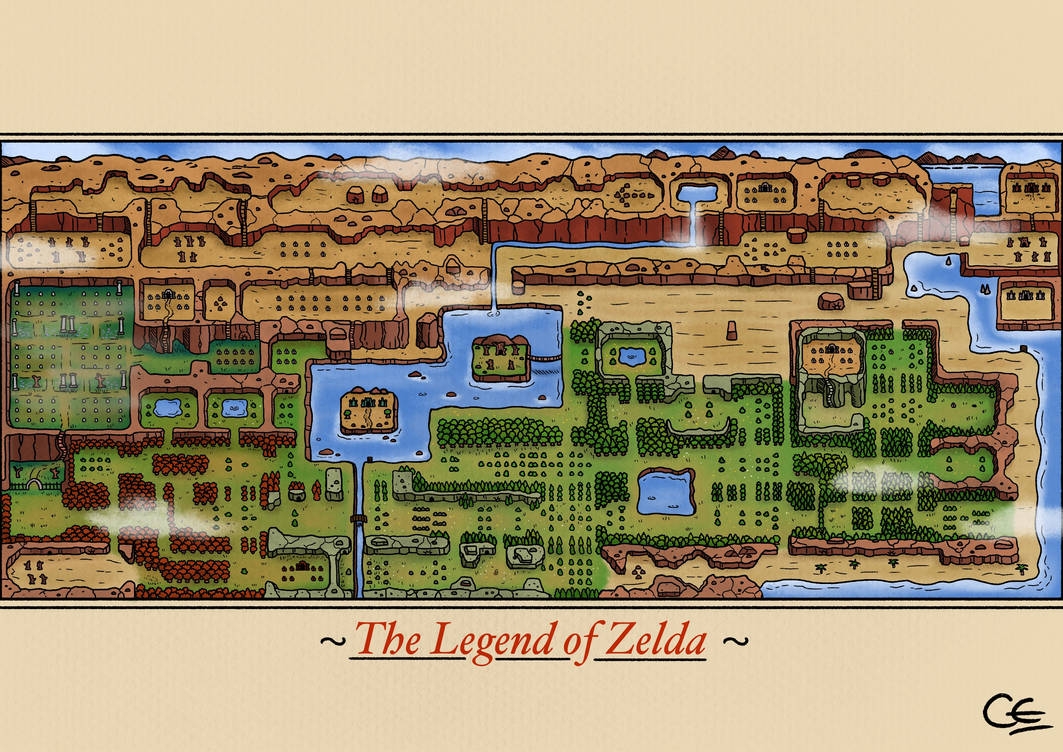 The Legend Of Zelda Maps Zelda Xtreme Worksheets Library