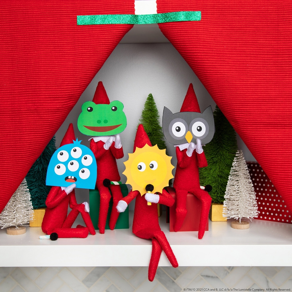 The Masked Scout Elf The Elf On The Shelf