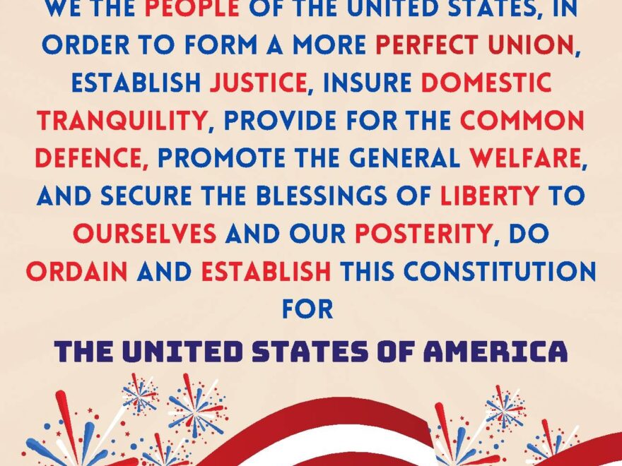 The Preamble To The Constitution Classful