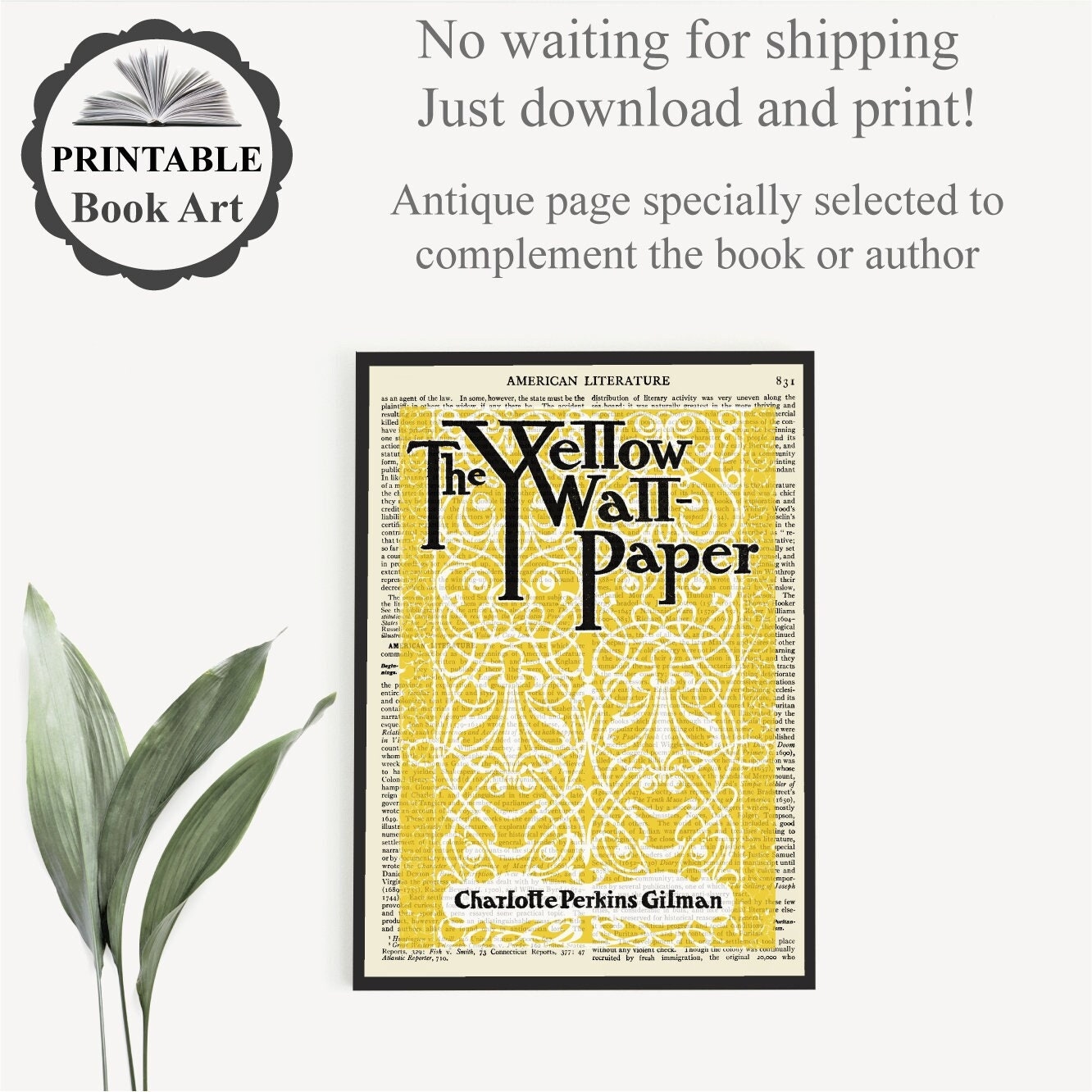 The Yellow Wallpaper Etsy New Zealand