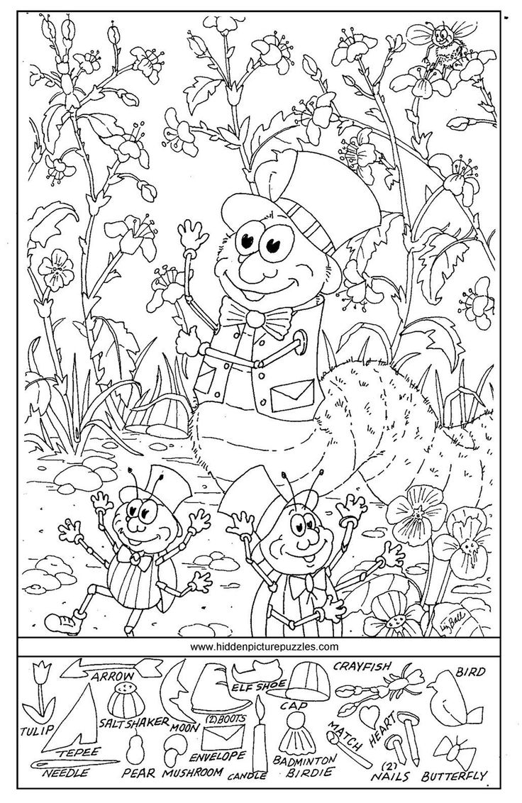 Tipss Und Vorlagen Christmas Hidden Pictures For Kids 2019