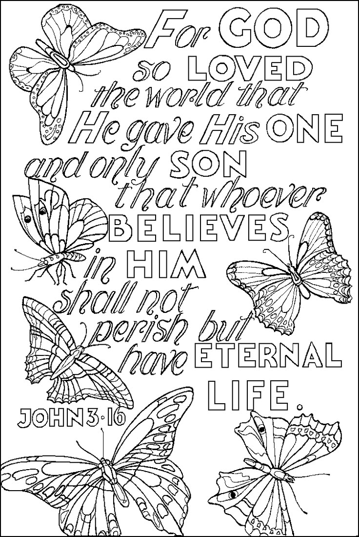 Top 10 Free Printable Bible Verse Coloring Pages Online