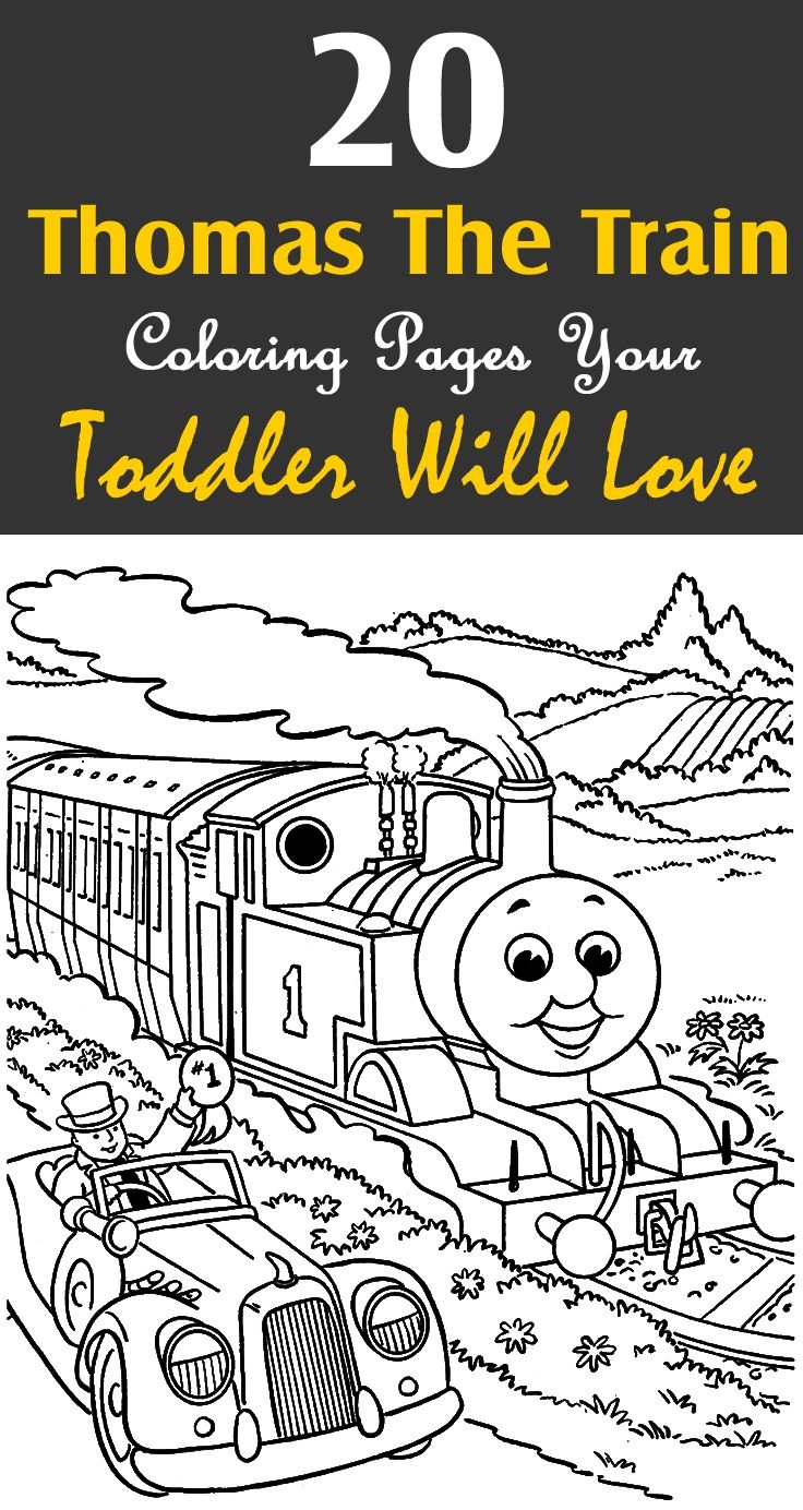 Top 20 Free Printable Thomas The Train Coloring Pages Online
