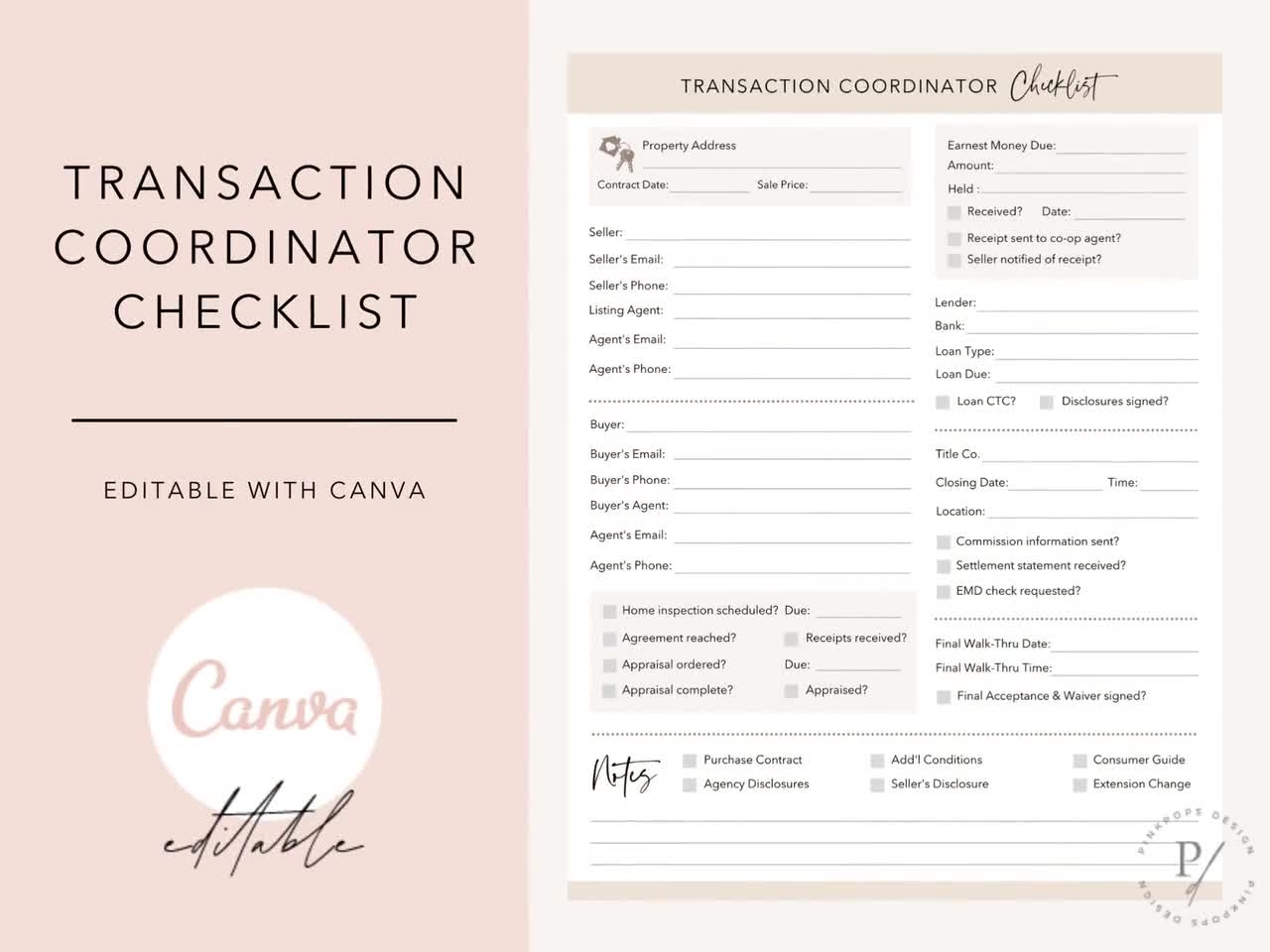 Transaction Coordinator Checklist Real Estate Marketing Real Estate Flyer Transaction Coordinator Form New Client Welcome Flyer Etsy