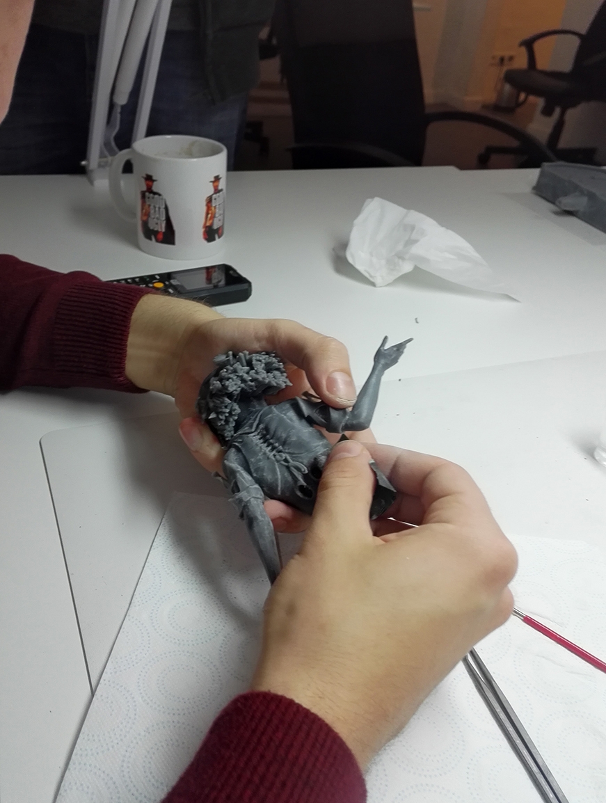 Poser Figure Into 3D Printable Figure