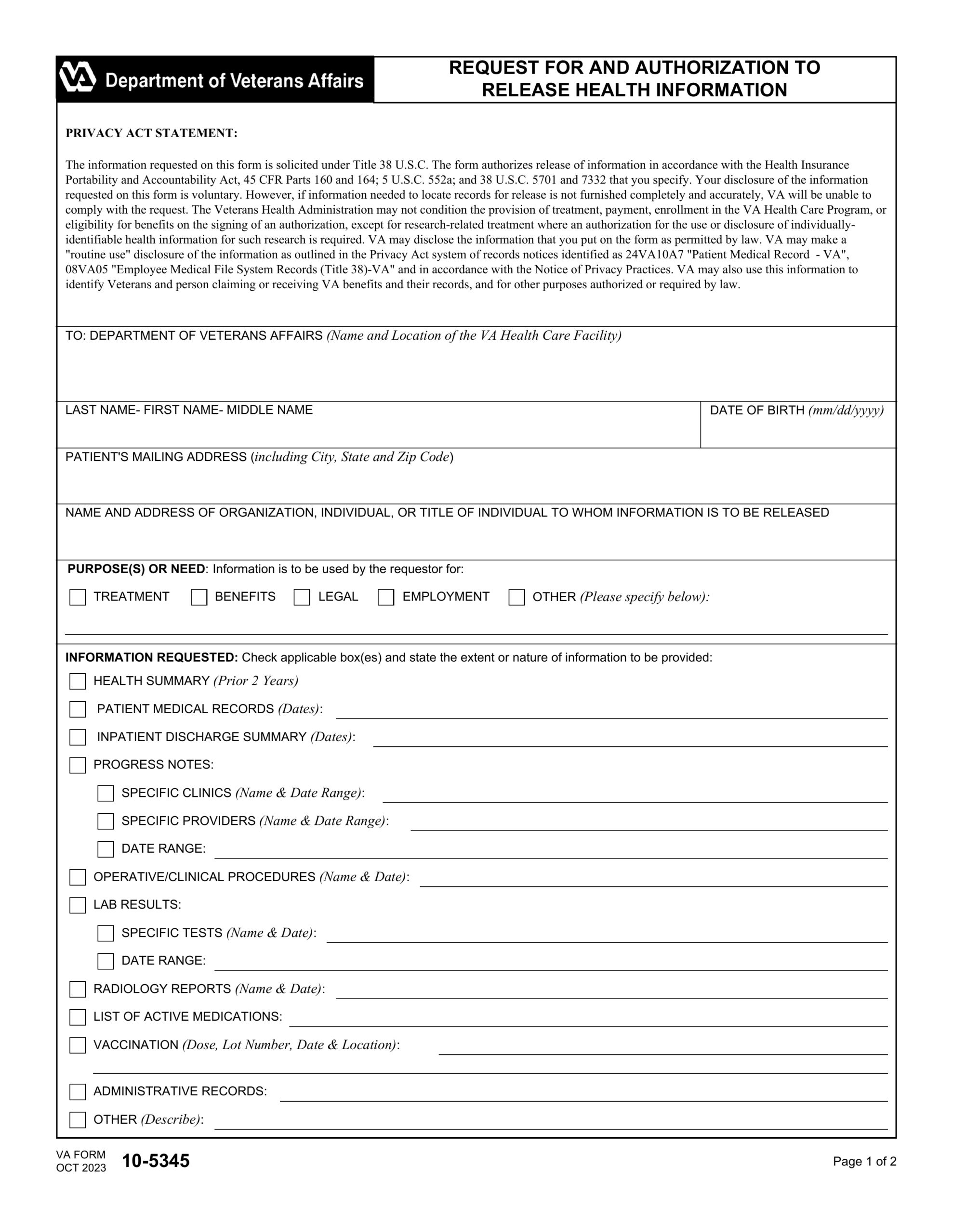 VA Form 40 1330 2024 2025 Fill Forms Online PDF Guru