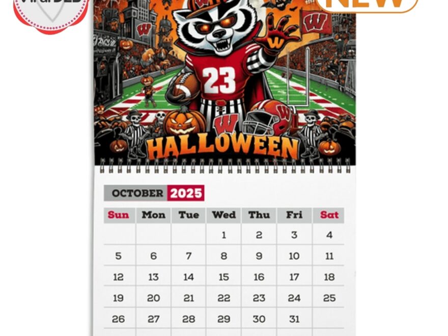 Wisconsin Badgers Football 2025 Calendar Viraldes Store