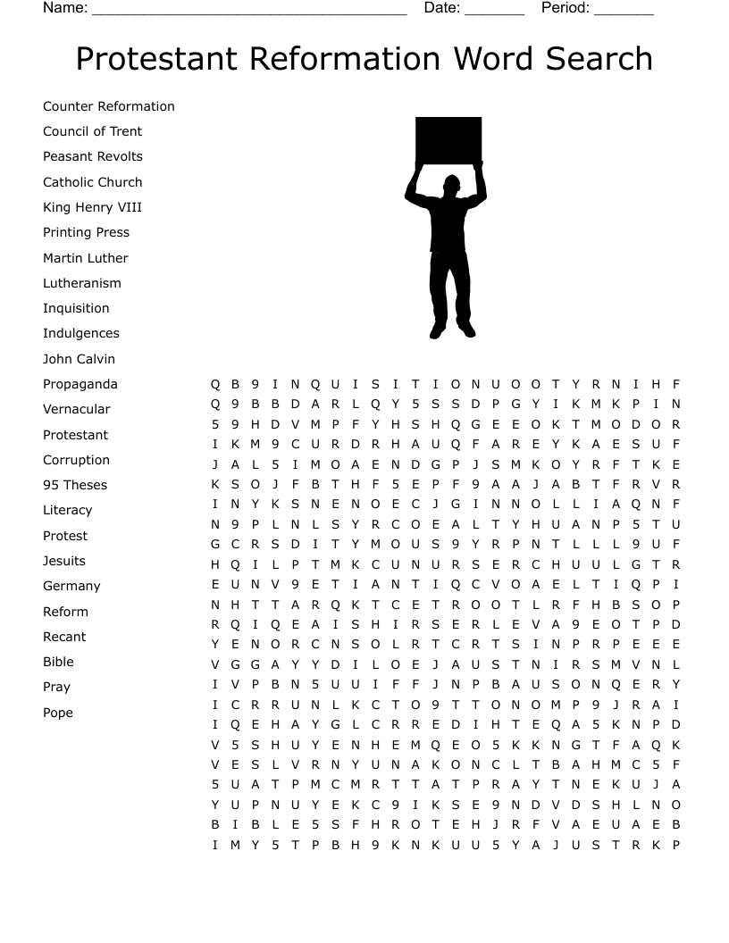Free Printable Word Search Psalm 95