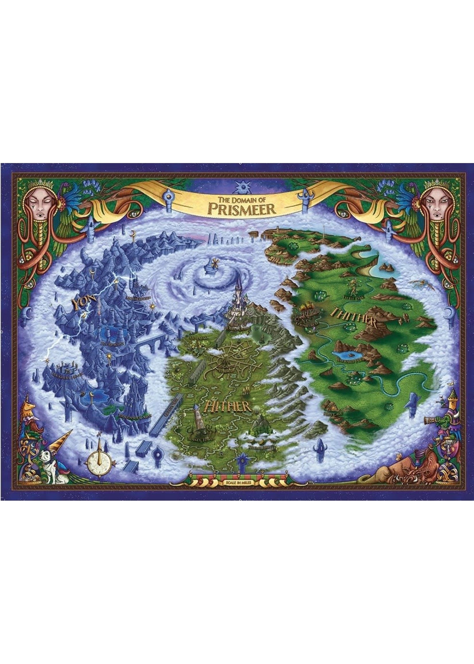 WIZARDS OF THE COAST D D ICONS DOMAIN OF PRISMEER AND CARNIVAL MAP Rolling Tales