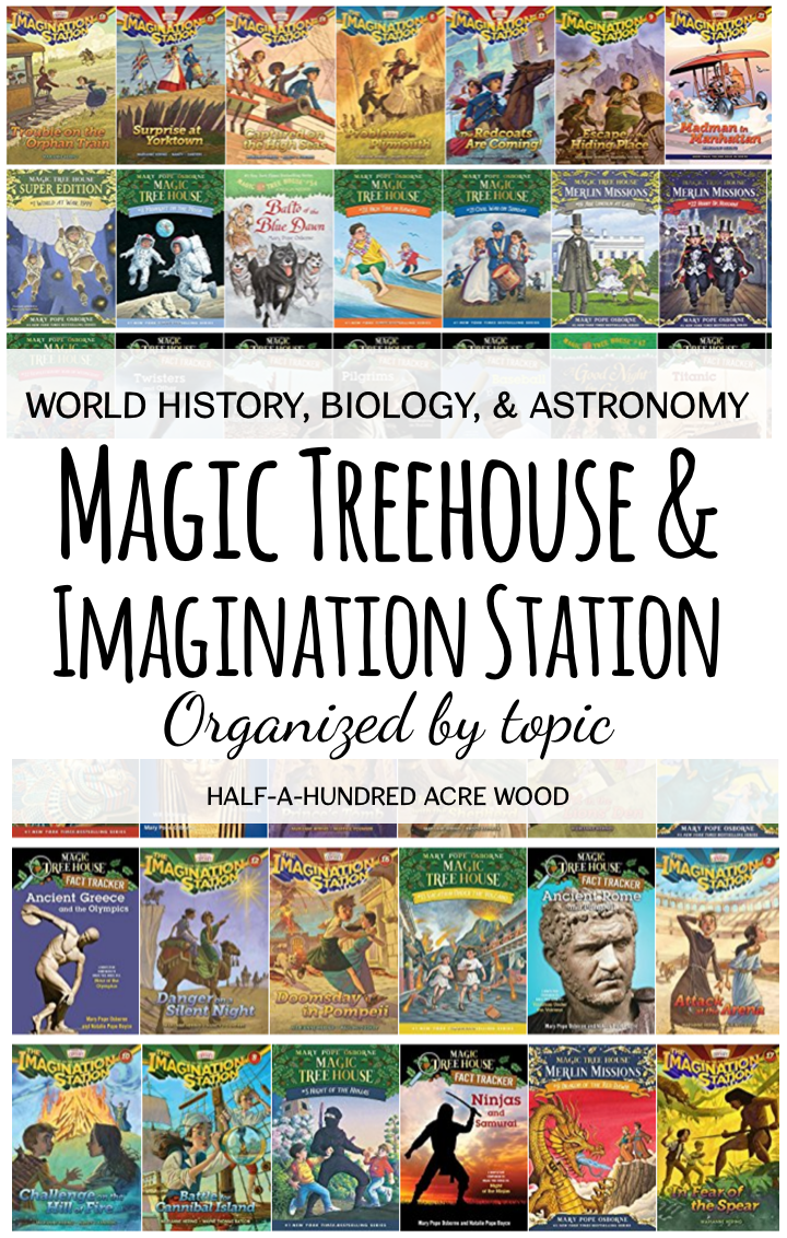 Magic Treehouse Book List Printable